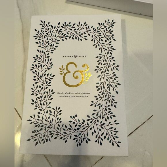 Archer & Olive Dot Grid Notebook in Blue#21 - Picture 2 of 2